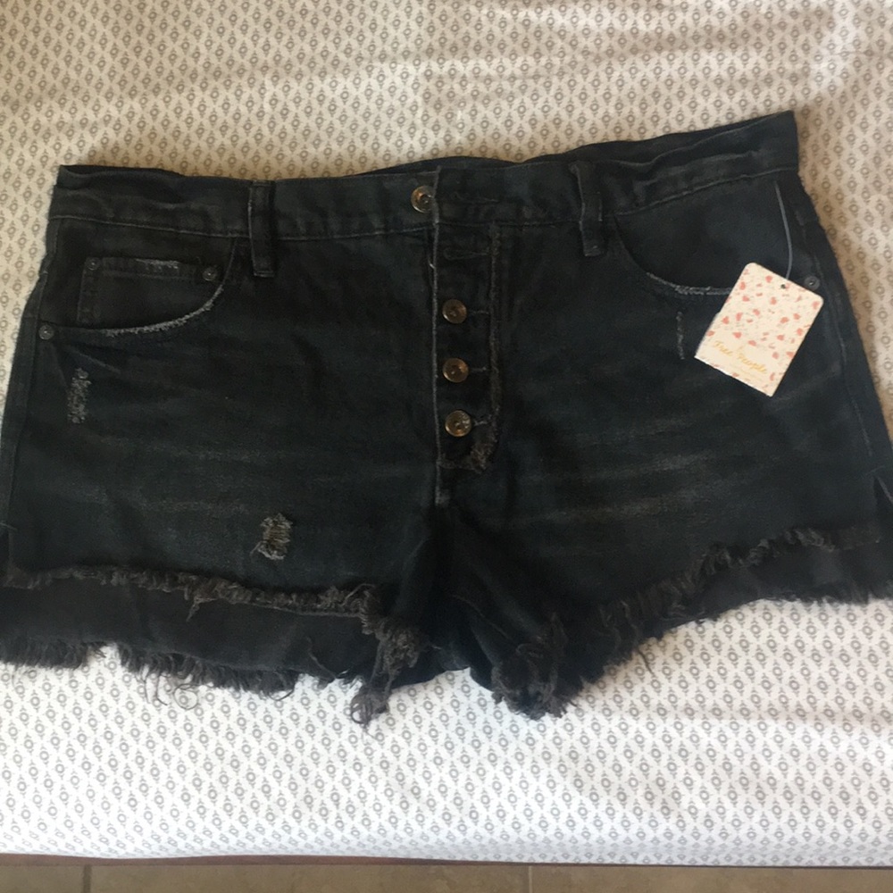 Free People Denim Shorts